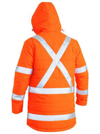 Bisley Taped Hi Vis Puffer Jacket with X Back - BJ6379XT