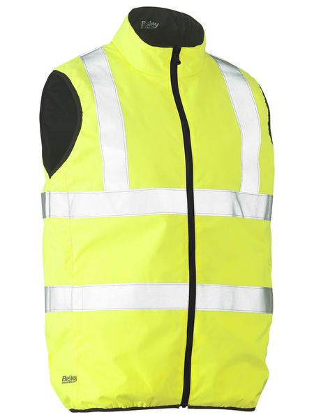 Bisley Taped Hi Vis Reversible Puffer Vest - BV0330HT