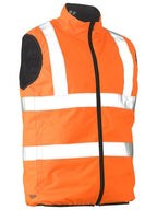 Bisley Taped Hi Vis Reversible Puffer Vest - BV0330HT