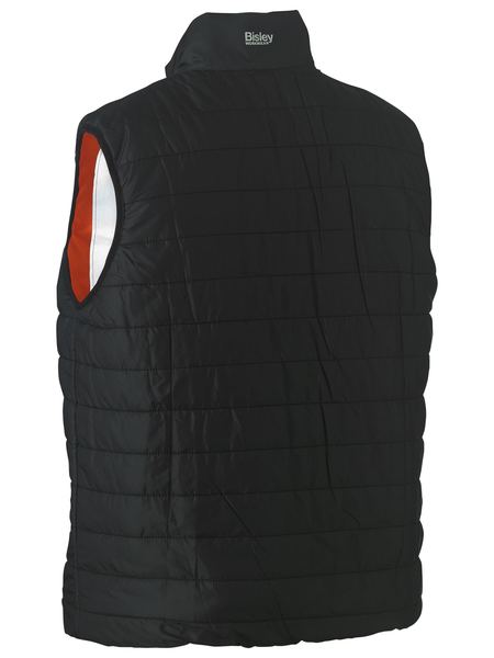 Bisley Taped Hi Vis Reversible Puffer Vest - BV0330HT