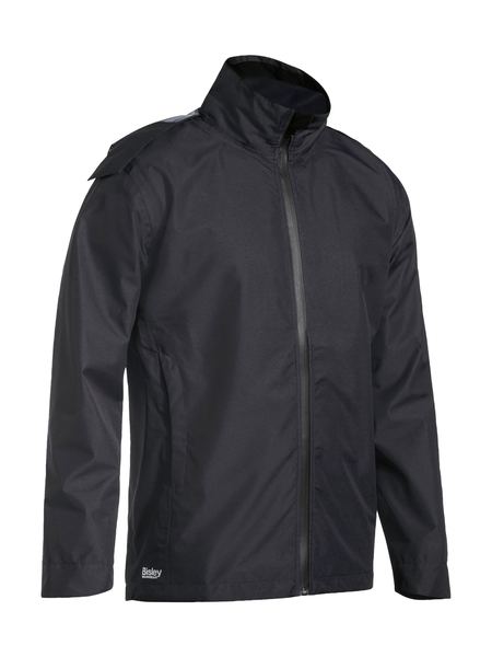 Bisley Lightweight Ripstop Rain Jacket with Concealed Hood - BJ6926