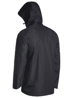 Bisley Lightweight Ripstop Rain Jacket with Concealed Hood - BJ6926