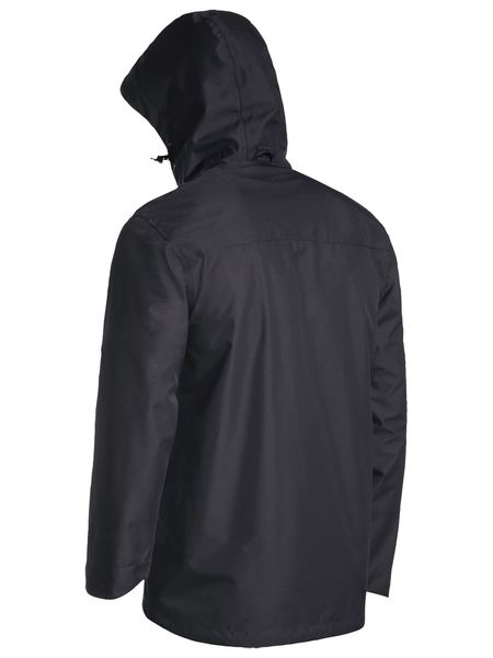 Bisley Lightweight Ripstop Rain Jacket with Concealed Hood - BJ6926