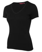 JB'S LADIES V-NECK TEE 1LV