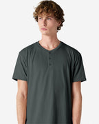 2004CVC American Apparel CVC Unisex Henley T-shirt