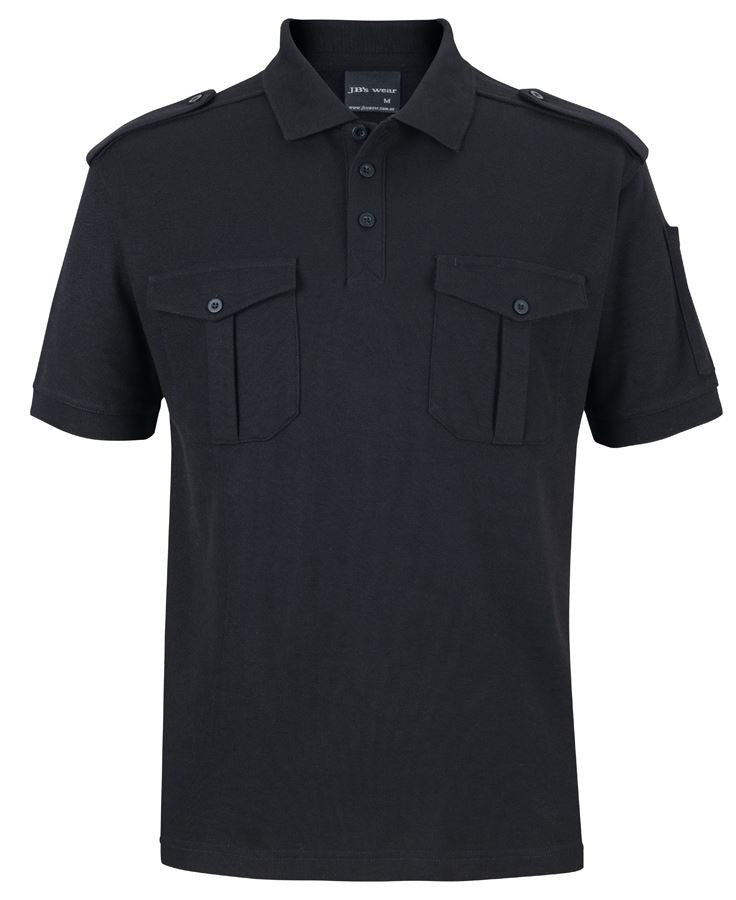 JB's S/S 250 Epaulette Polo 210ES