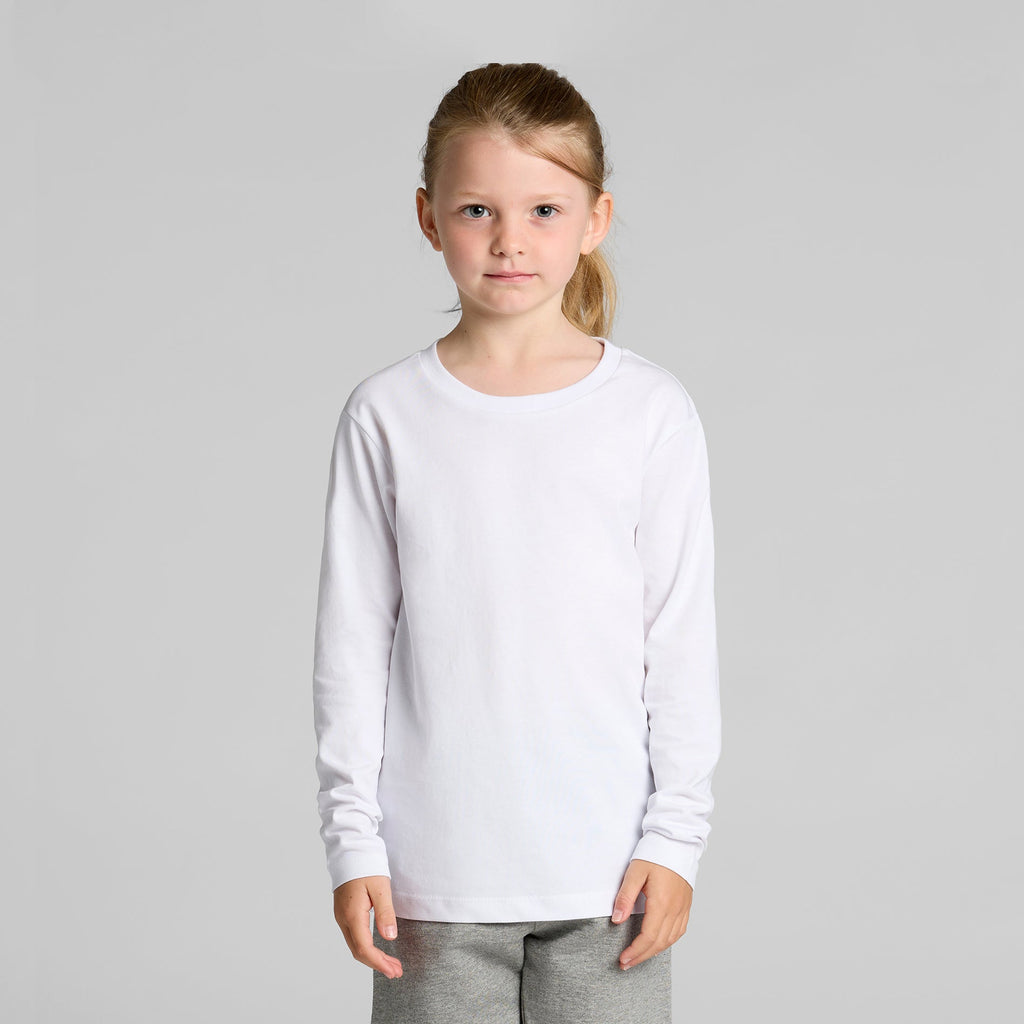 3007 KIDS STAPLE LS TEE
