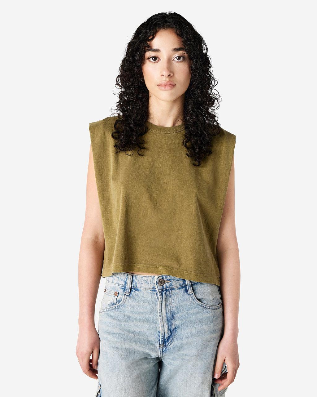 307GD American Apparel Women's Muscle T-shirt