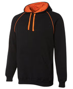 CONTRAST FLEECY HOODIE - ADULTS 3CFH