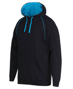 CONTRAST FLEECY HOODIE - ADULTS 3CFH
