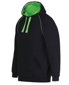 CONTRAST FLEECY HOODIE - ADULTS 3CFH