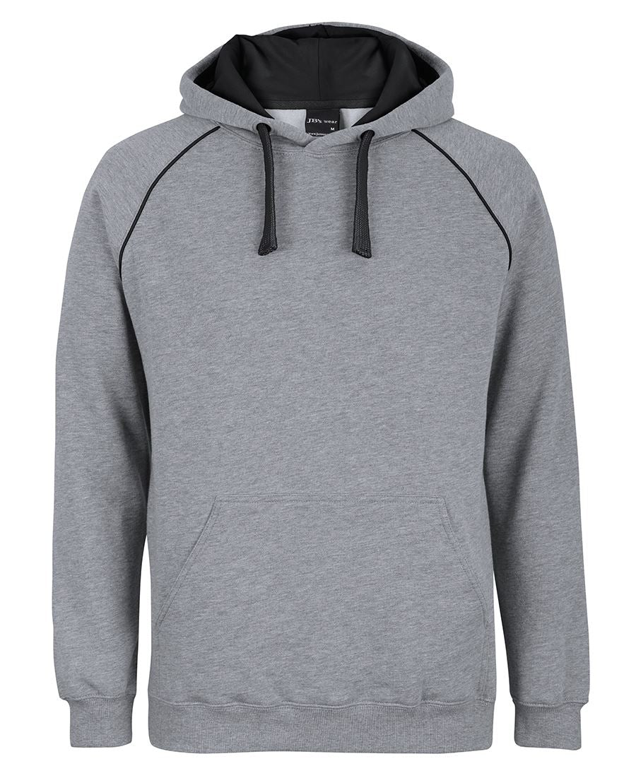 CONTRAST FLEECY HOODIE - ADULTS 3CFH