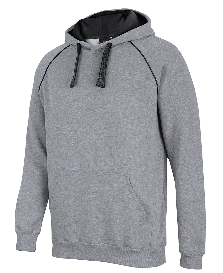 CONTRAST FLEECY HOODIE - ADULTS 3CFH