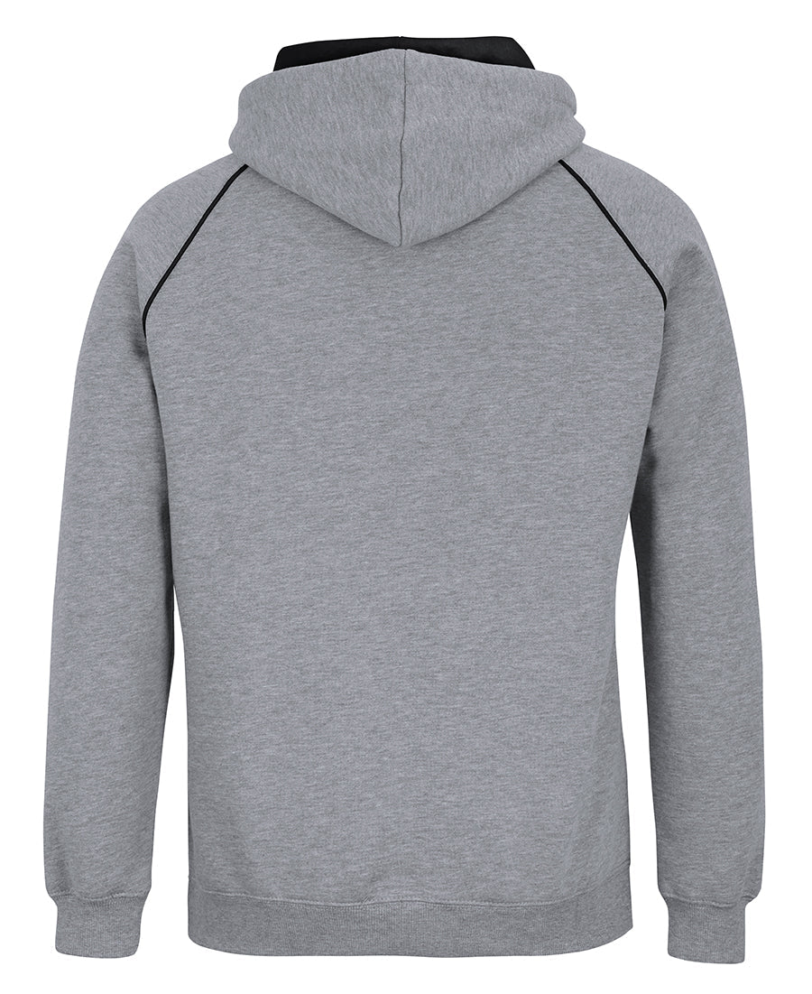 CONTRAST FLEECY HOODIE - ADULTS 3CFH