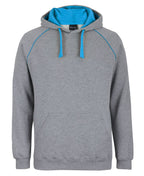 CONTRAST FLEECY HOODIE - ADULTS 3CFH