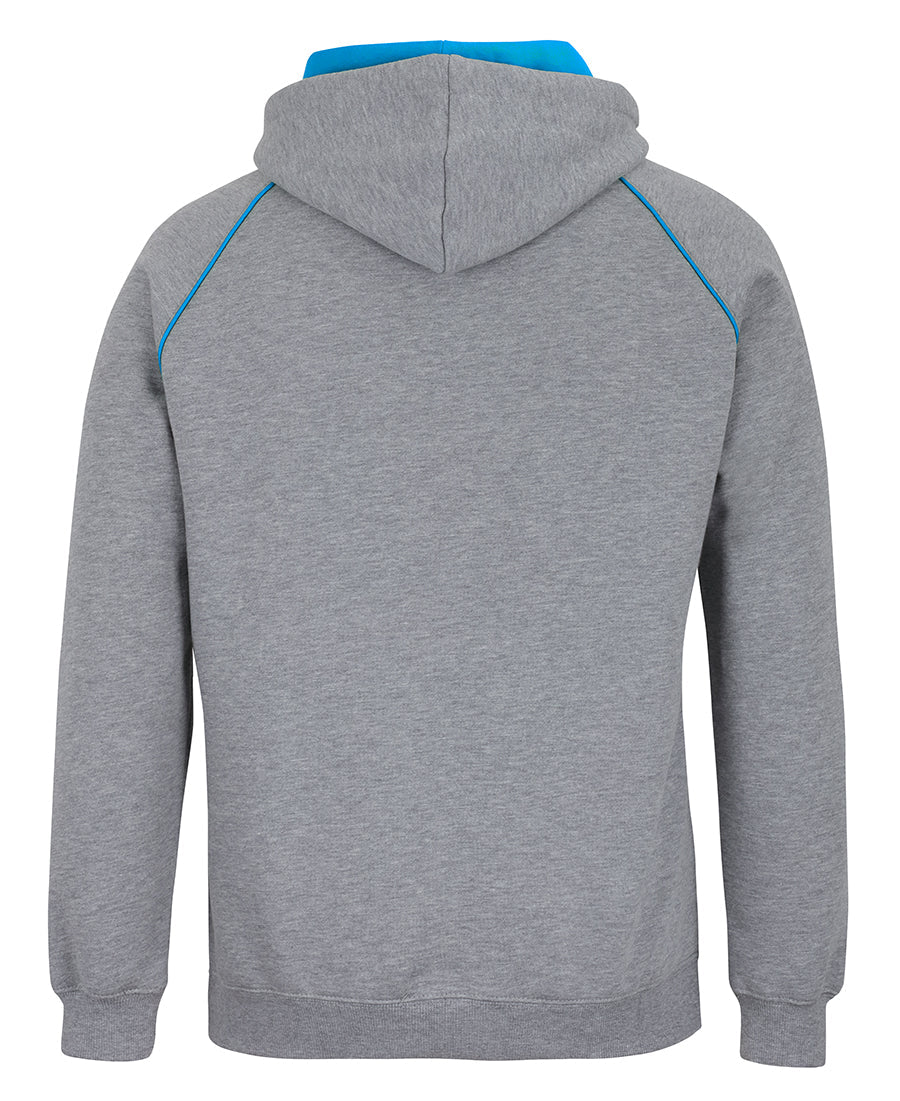 CONTRAST FLEECY HOODIE - ADULTS 3CFH