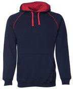 CONTRAST FLEECY HOODIE - ADULTS 3CFH