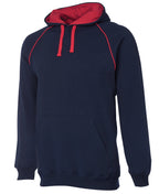 CONTRAST FLEECY HOODIE - ADULTS 3CFH