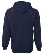 CONTRAST FLEECY HOODIE - ADULTS 3CFH