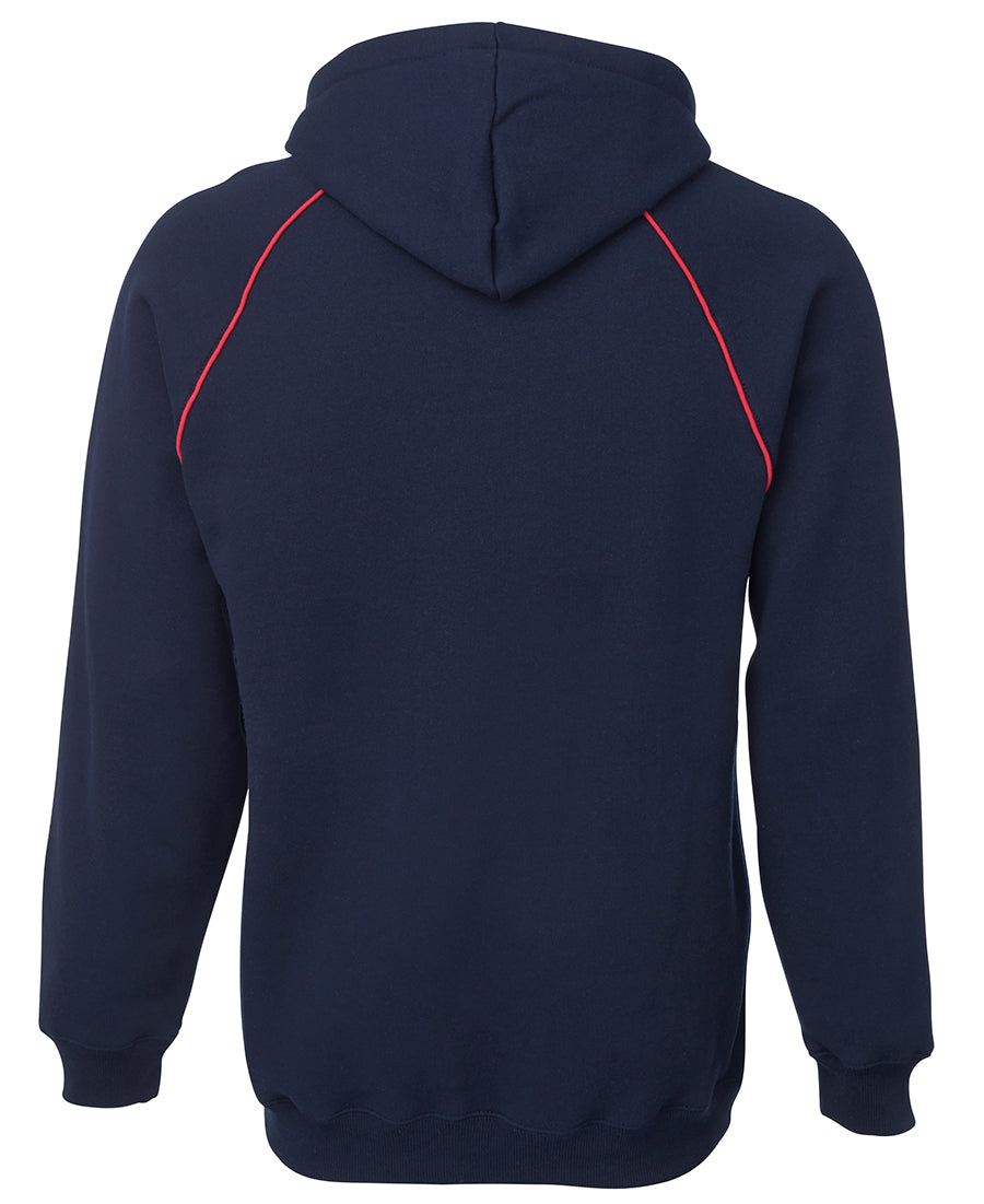 CONTRAST FLEECY HOODIE - ADULTS 3CFH