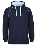 CONTRAST FLEECY HOODIE - ADULTS 3CFH