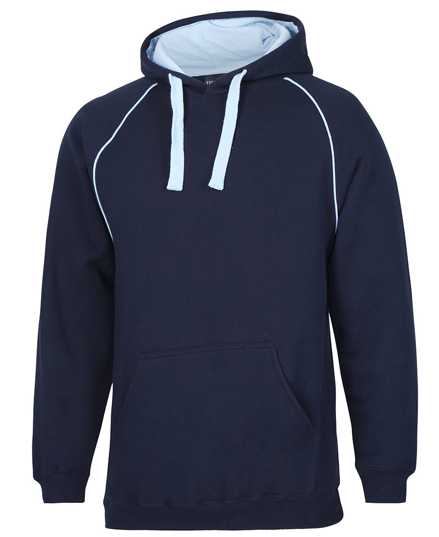 CONTRAST FLEECY HOODIE - ADULTS 3CFH