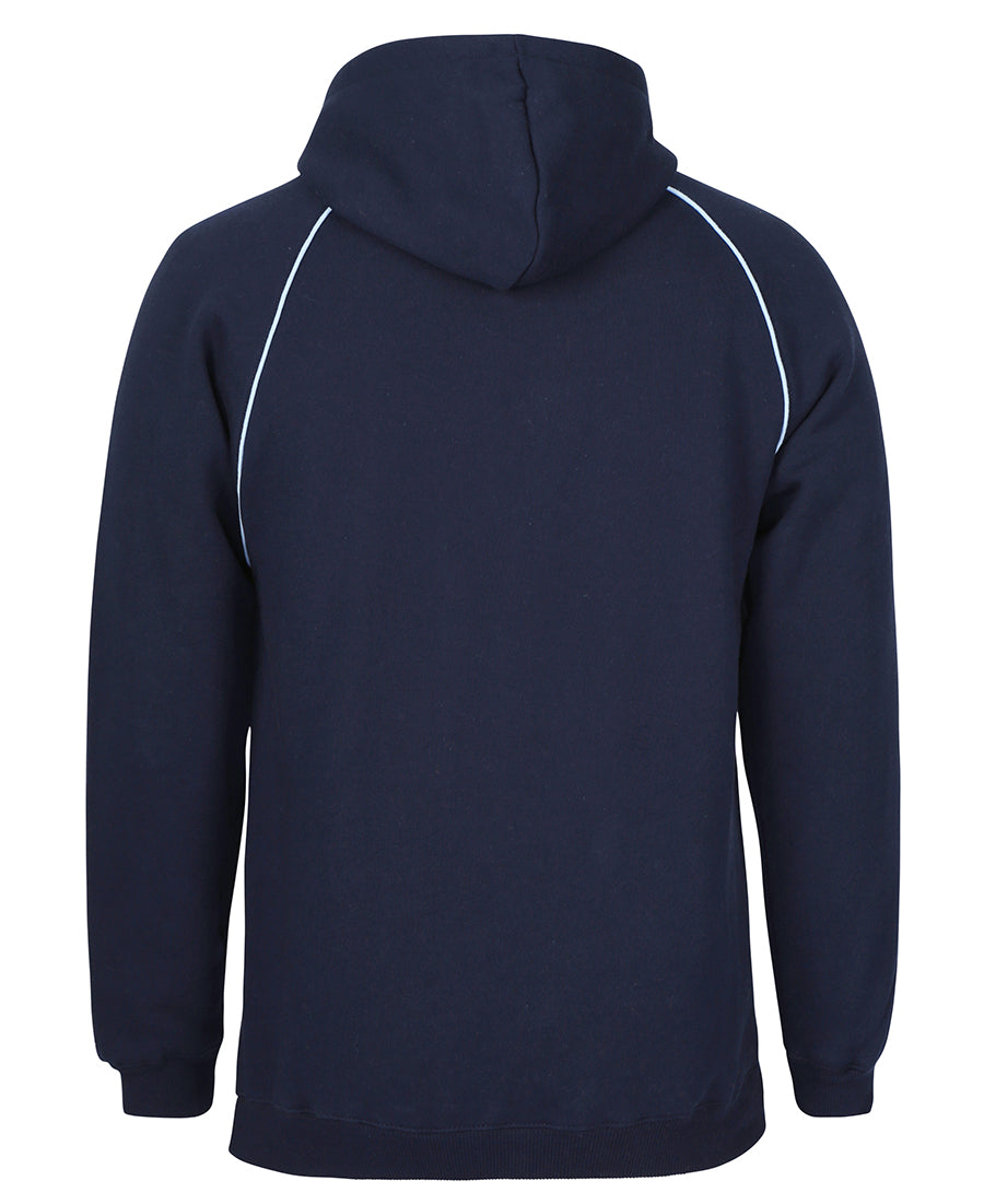 CONTRAST FLEECY HOODIE - ADULTS 3CFH