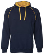 CONTRAST FLEECY HOODIE - ADULTS 3CFH