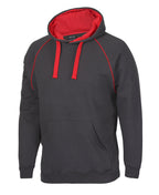 CONTRAST FLEECY HOODIE - ADULTS 3CFH