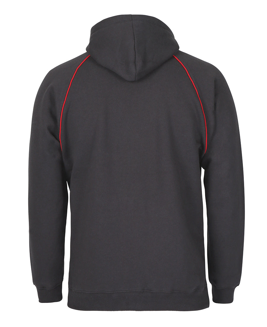 CONTRAST FLEECY HOODIE - ADULTS 3CFH