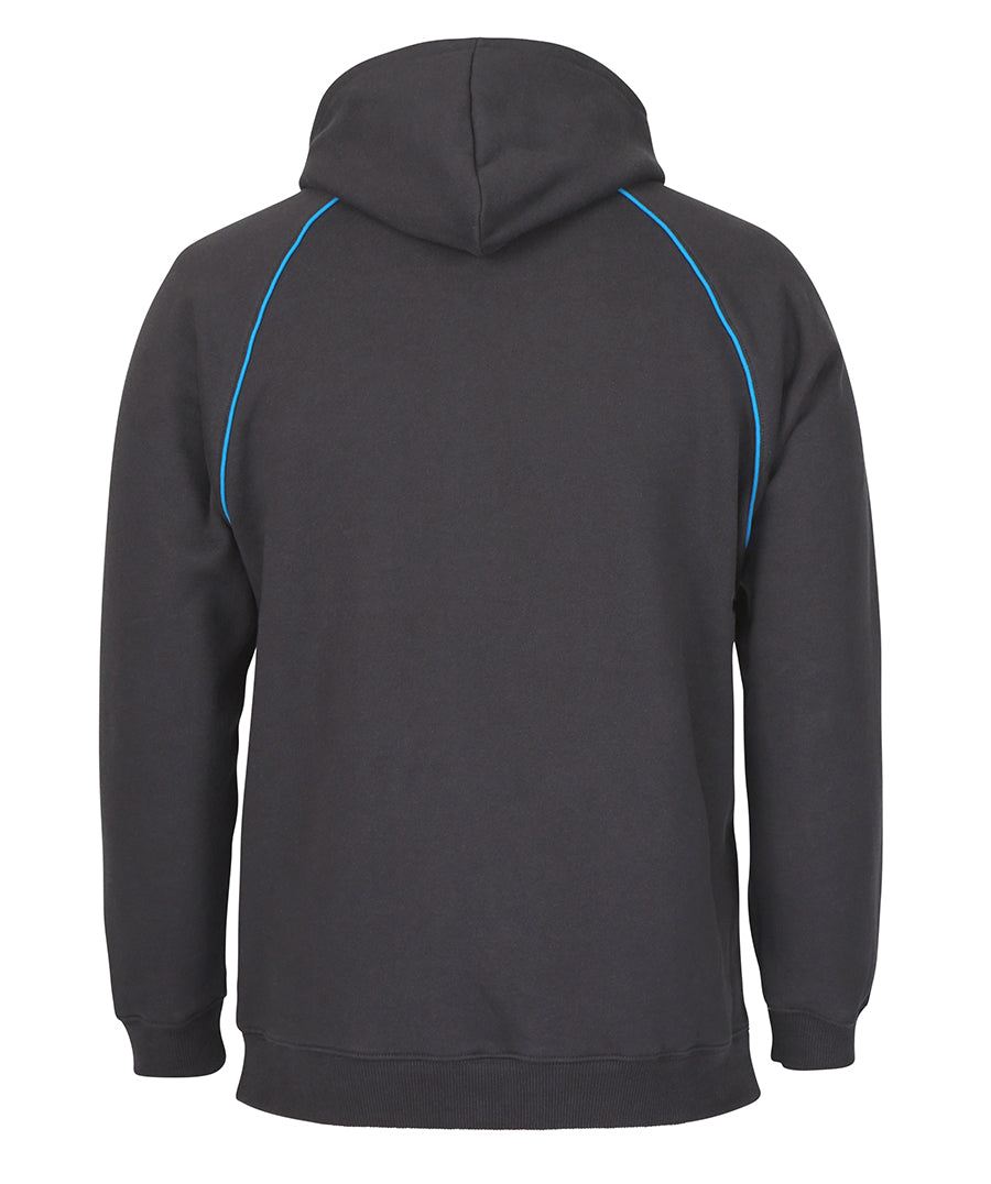 CONTRAST FLEECY HOODIE - ADULTS 3CFH