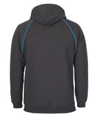 CONTRAST FLEECY HOODIE - ADULTS 3CFH