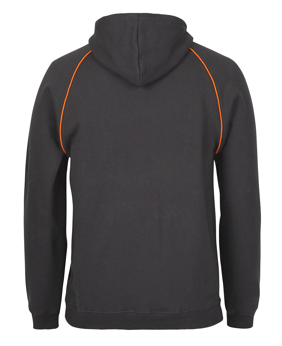 CONTRAST FLEECY HOODIE - ADULTS 3CFH
