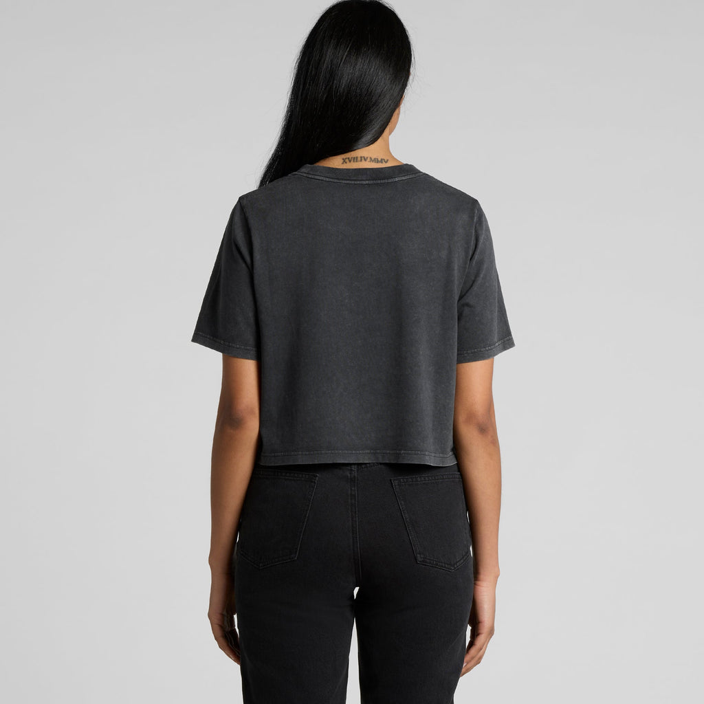 4086 4086 WOS STONE WASH HEAVY CROP – WEARhouse