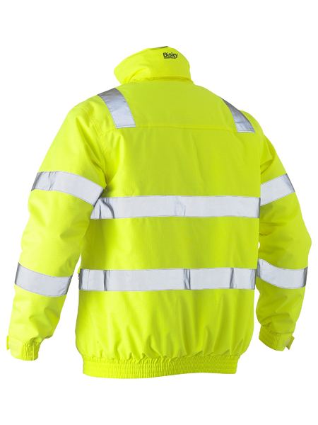 Bisley Taped Hi Vis Wet Weather Bomber Jacket - BJ6770T