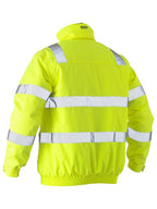 Bisley Taped Hi Vis Wet Weather Bomber Jacket - BJ6770T
