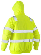 Bisley Taped Hi Vis Wet Weather Bomber Jacket - BJ6770T
