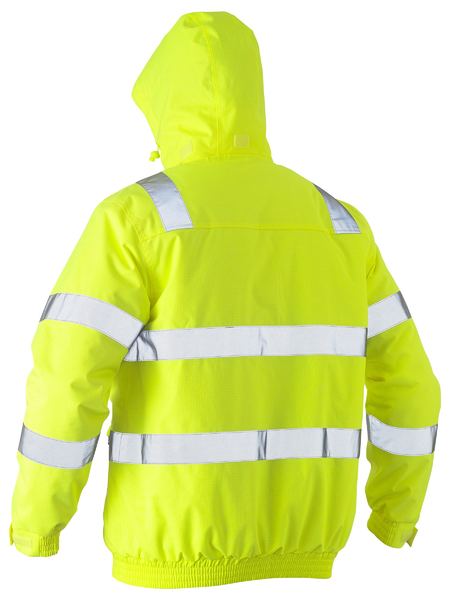 Bisley Taped Hi Vis Wet Weather Bomber Jacket - BJ6770T