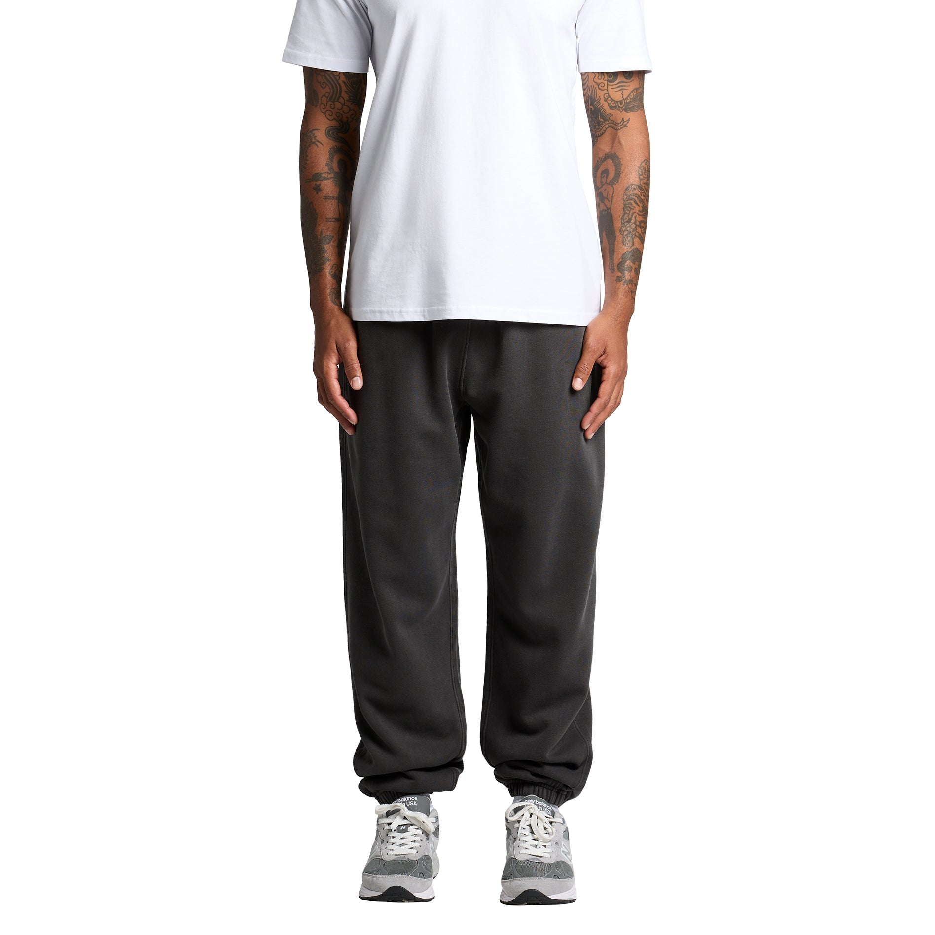 5938 RELAX FADED TRACK PANTS