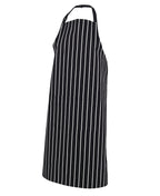 JB'S BIB STRIPED APRON WITH POCKET 5BS