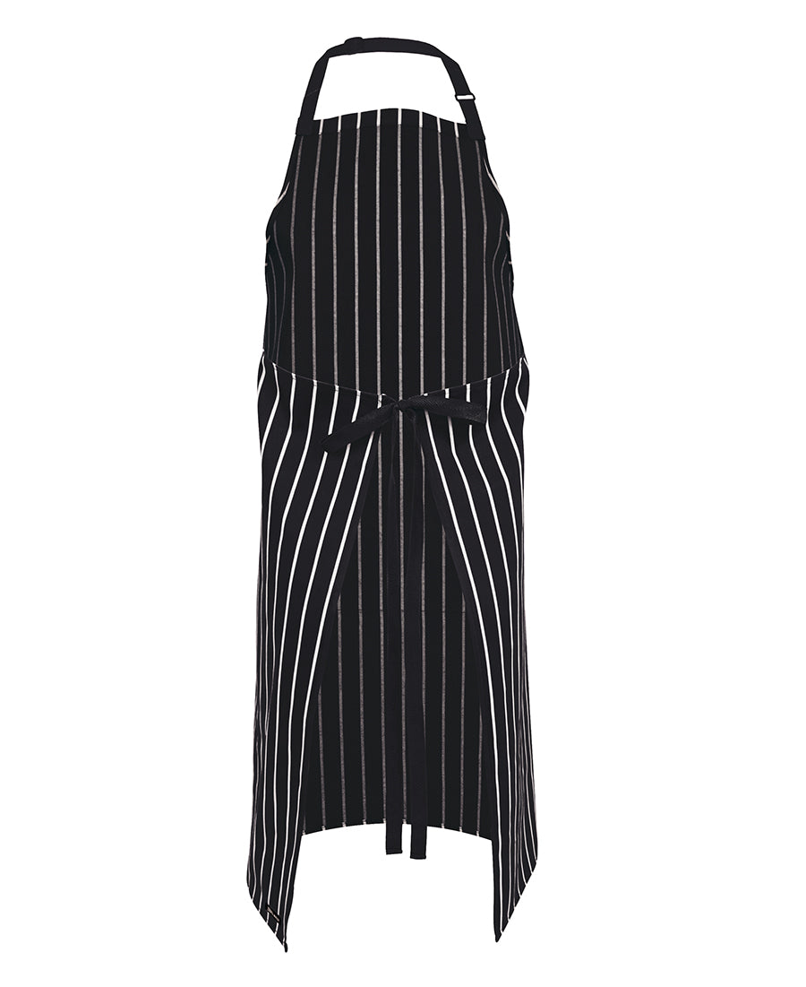 JB'S BIB STRIPED APRON WITH POCKET 5BS
