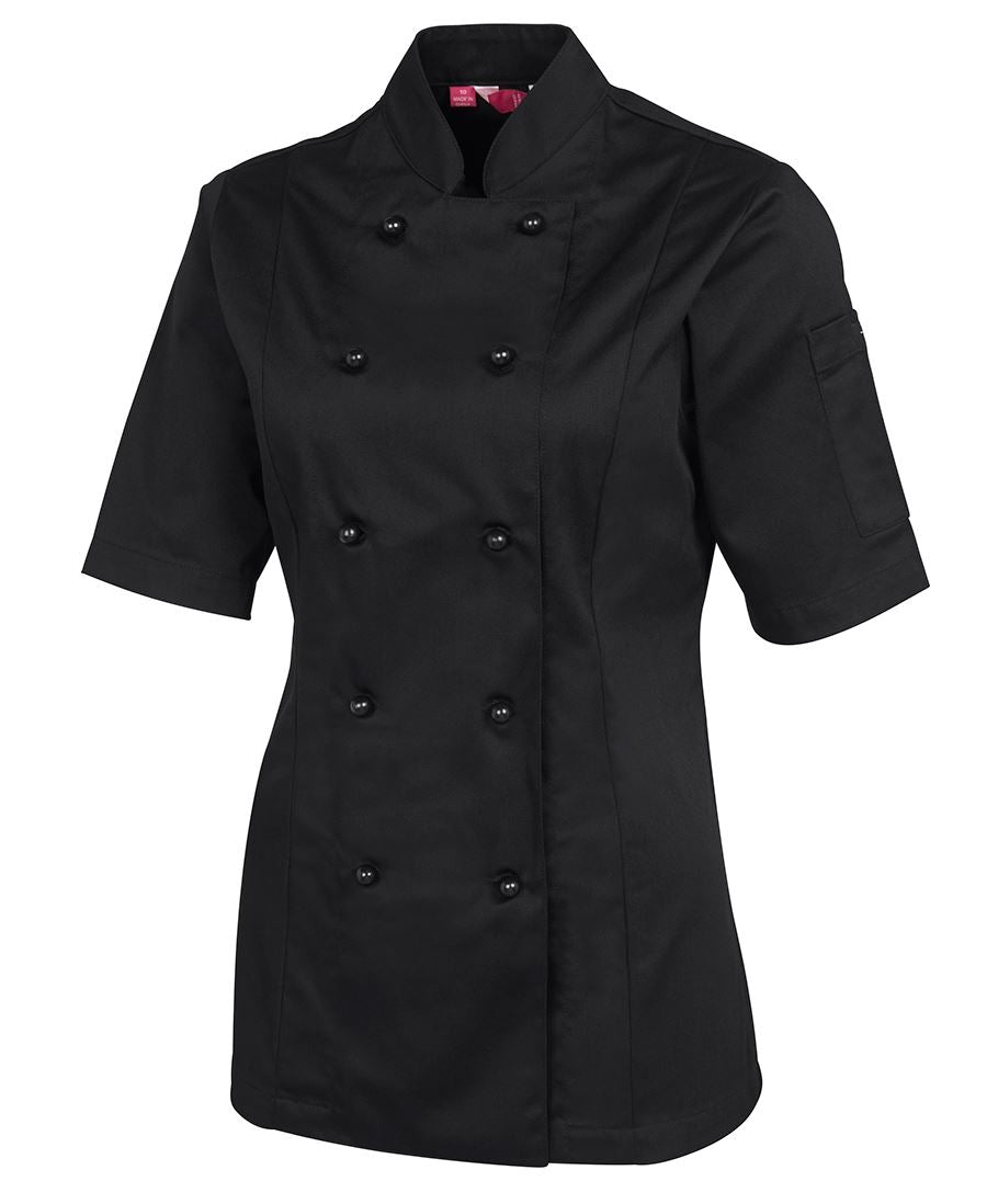 JB's Wear LADIES S/S CHEF'S JACKET 5CJ21