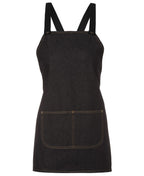 5ACBB Cross Back 65x71 Bib Denim Apron - WEARhouse
