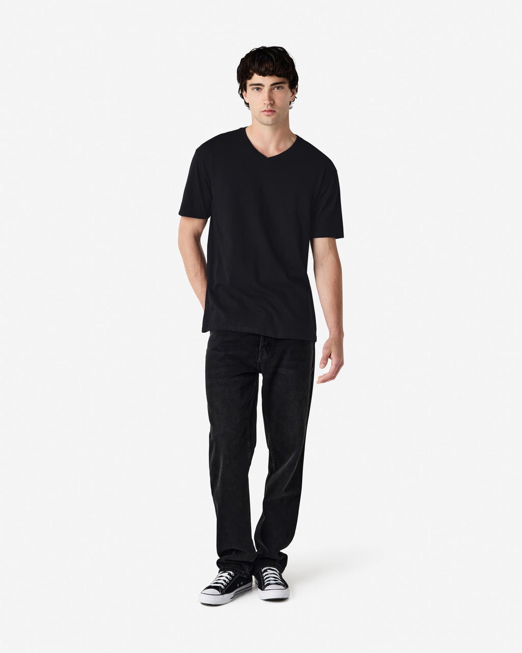 64V00 Gildan Softstyle Adult V-Neck T-Shirt