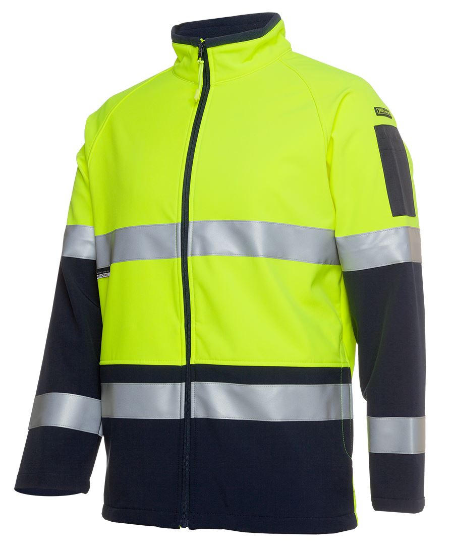 JB's Wear Hi Vis (D+N) Softshell Jacket 6D4LJ