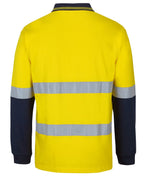 HI VIS (D+N) L/S COTTON POLO 6DCPL