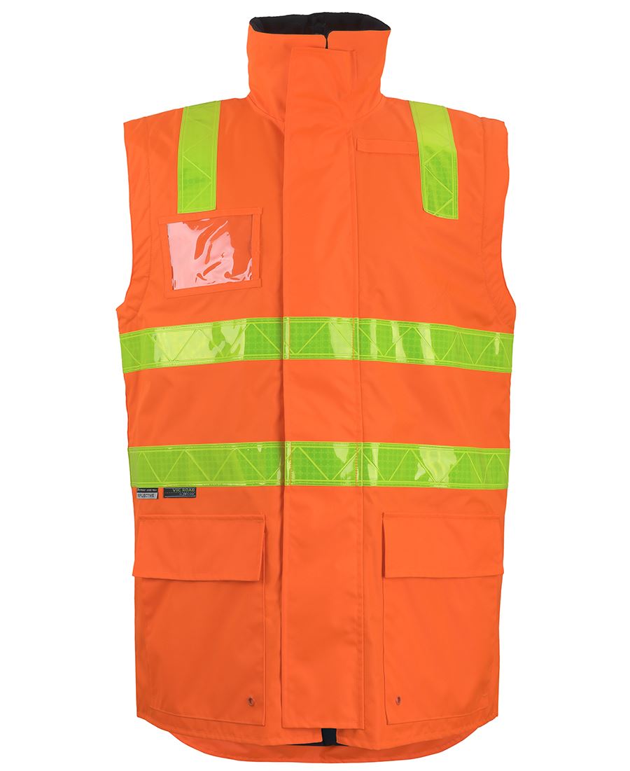 JB'S WEAR 6DVRL VIC ROAD (D+N) ZIP OFF SLEEVE LONGLINE JACKET