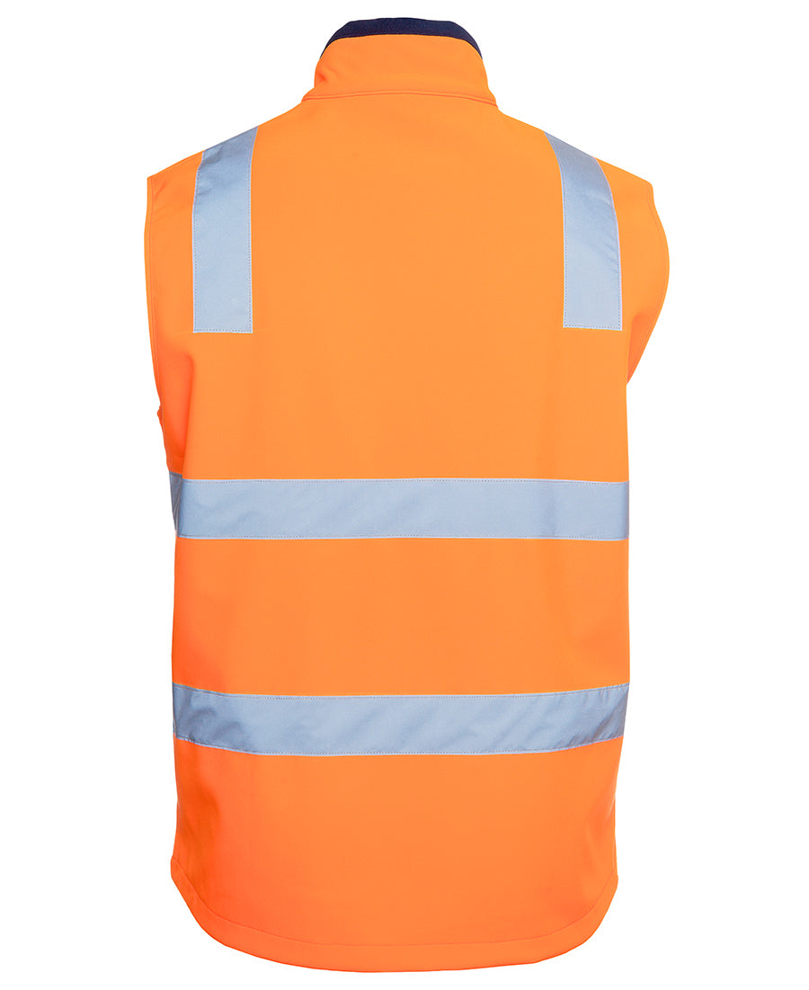 JB's Wear Hi Vis D+N Water Resistant Softshell Vest 6DWV