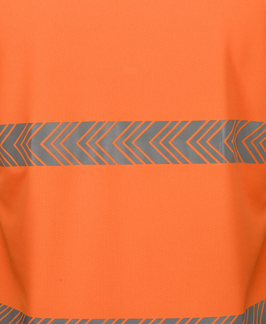 JB's Wear HI VIS L/S SEGMENTED TAPE POLO 6HLST