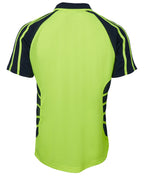 JB's Wear Hi Vis S/S Spider Polo 6HSP